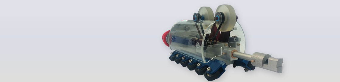 Inspection robot for magnetic cartography in 3D